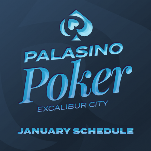 Poker tournaments in January at Excalibur City